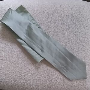 pale sage silk tie set